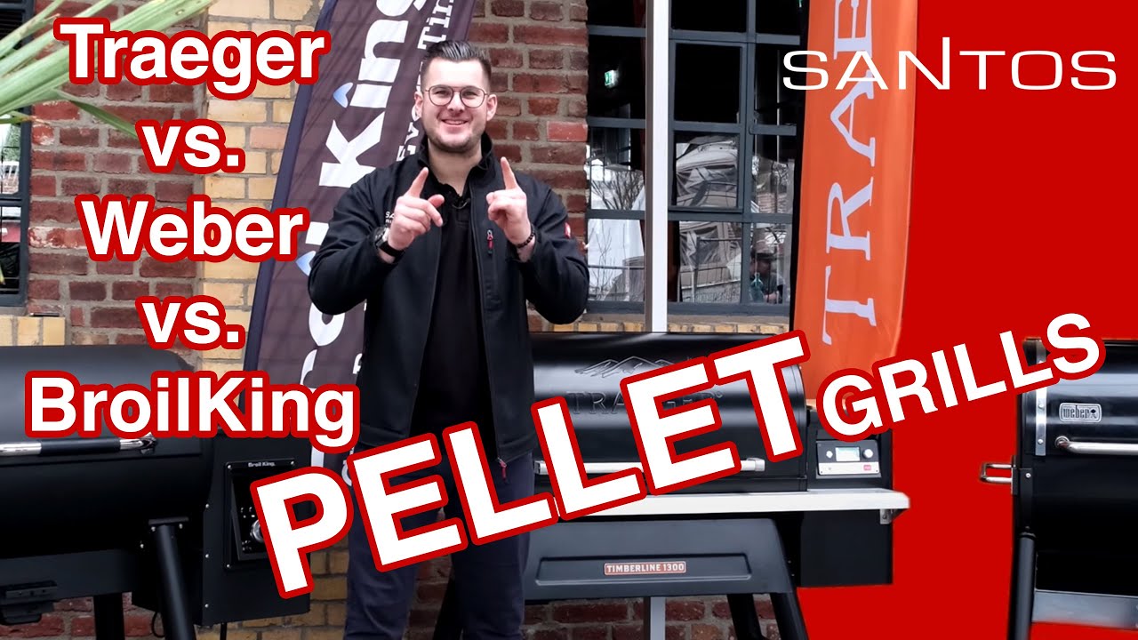 Weber Smokefire vs. Traeger vs. BroilKing Pellet | Pelletgrill im großen Vergleich | Mit Smoke Test