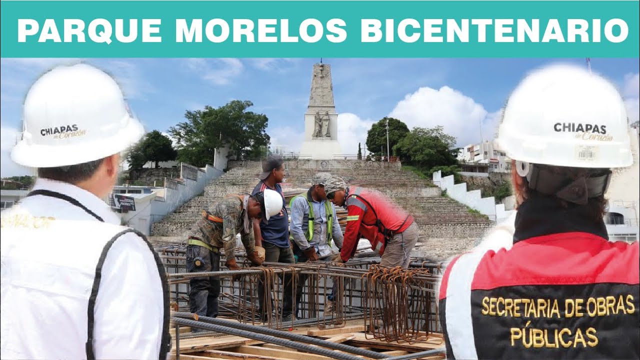 La reconstrucción del Parque Morelos Bicentenario