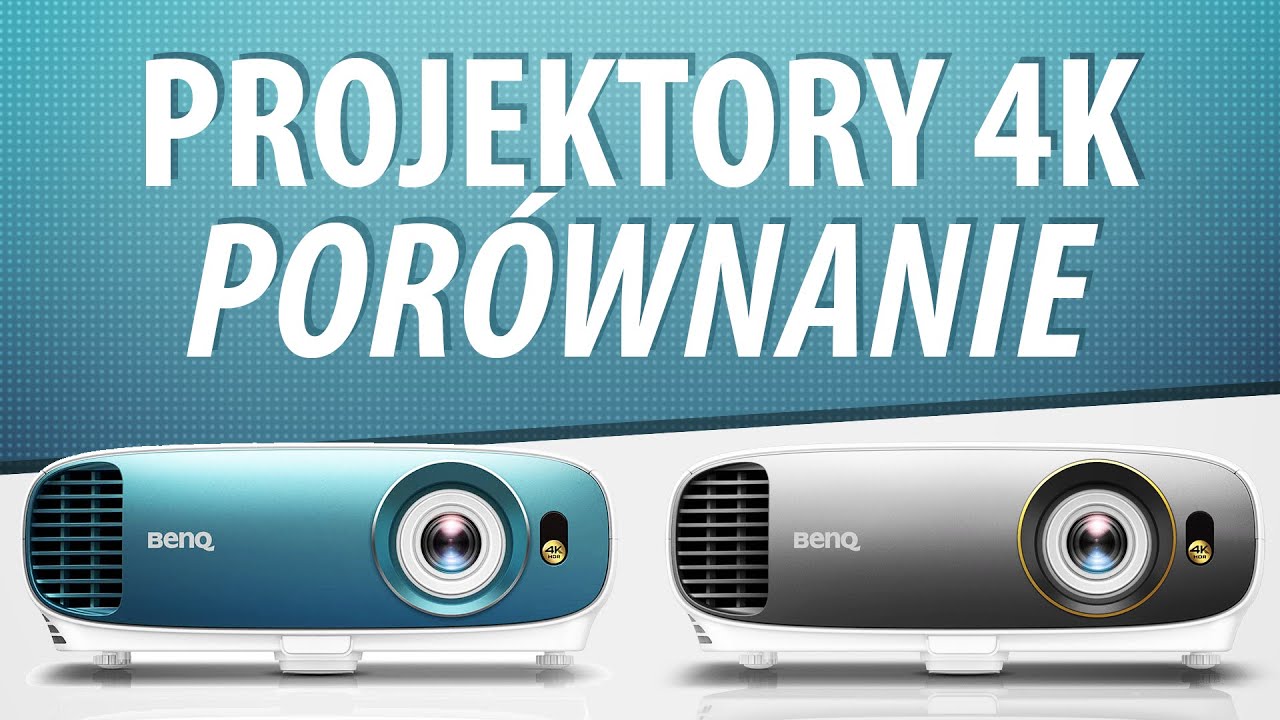 Por&oacute;wnanie Projektor&oacute;w 4K | BenQ TK800M vs BenQ W1720