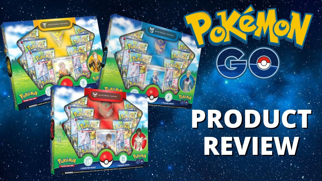 Product Review! Pokemon Go Special Collection Box Set Review