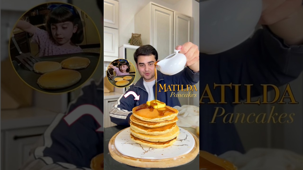 My Favourite Breakfast! Fluffy Pancakes 🥞❤️