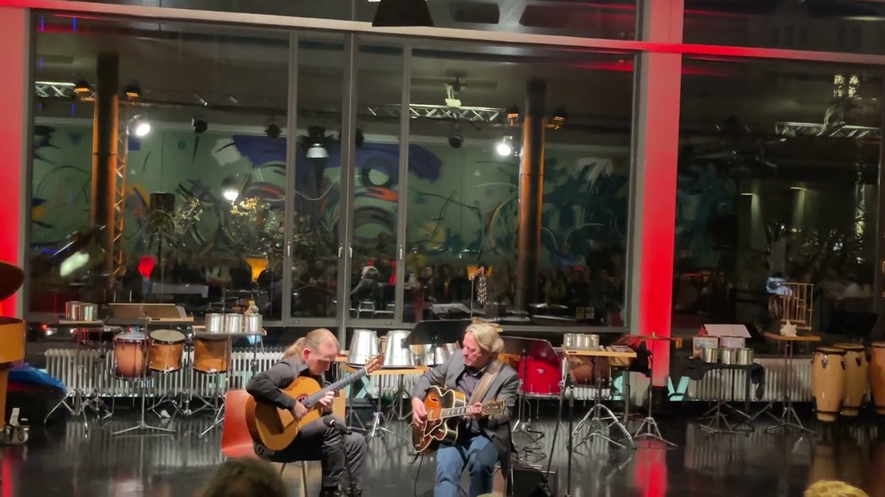 Paulo Morello and Marco Tamayo, Dec  2023 UDK having fun improvising on 
