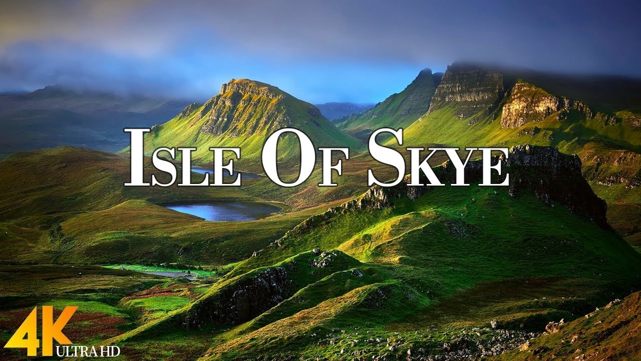 Isle Of Skye, Scotland 4k Ultra HD &bull; Stunning Footage, Scenic Relaxation Film with Calming Music.