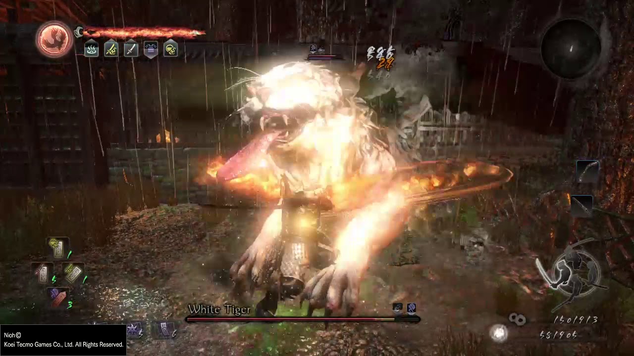 Nioh Boss Fight 