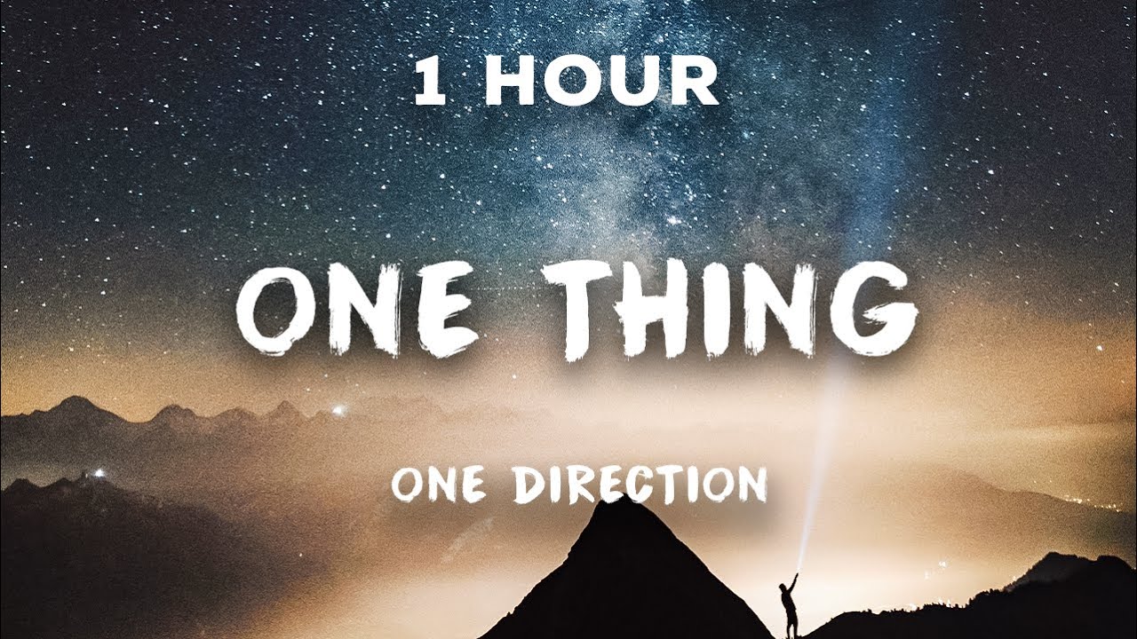 [1 Hour] One Direction - One Thing | 1 Hour Loop