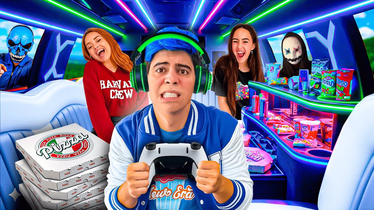 FICAMOS PRESOS EM UMA LIMOUSINE E DEU MUITO RUIM!!