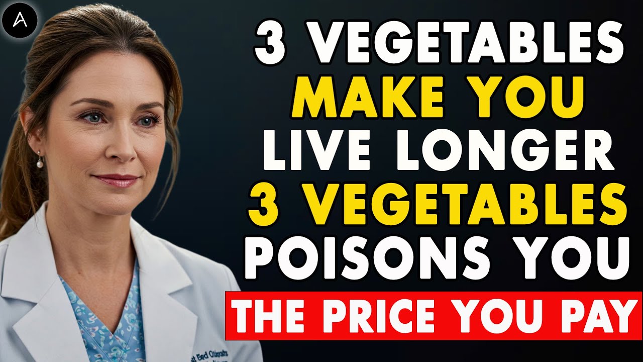 Seniors, 3 WORST Vegetables You Should NEVER Touch and 3 You MUST Eat | Senior Health Tips