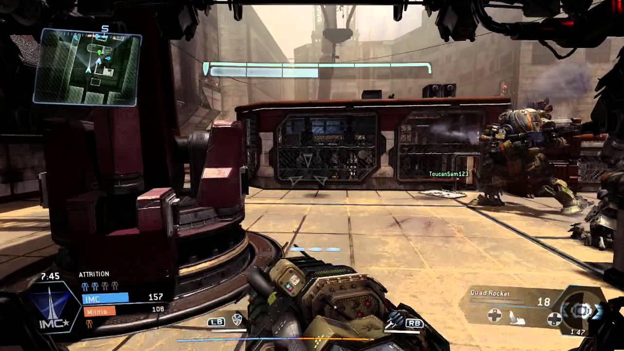 Titanfall Attrition 131 point Sniping gameplay (Titanfall Sniping)