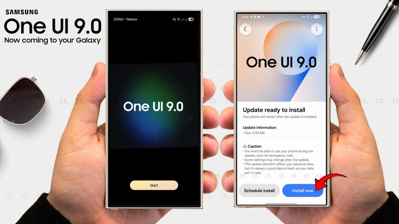 Samsung One UI 9.0 на Android 17 — ОФИЦИАЛЬНАЯ ВЕРСИЯ