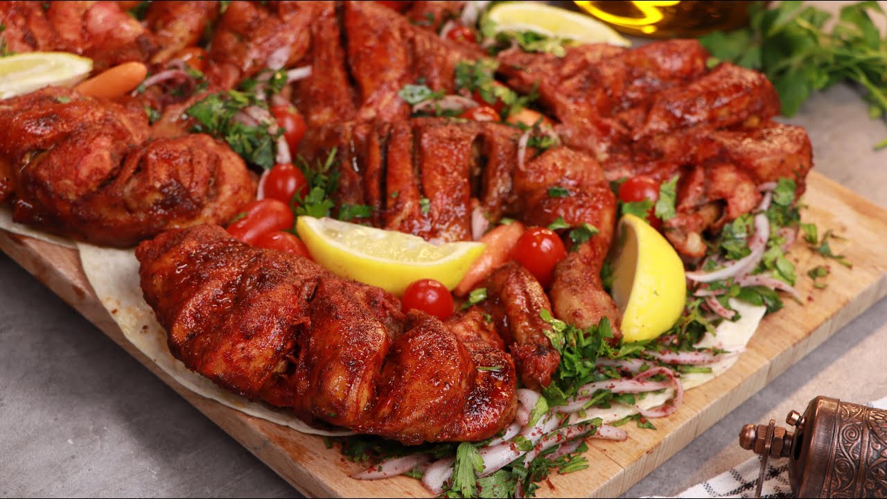 دجاج تكا بالفرن بطريقة سهلة وطعم يضاهي المطاعم 😋😍