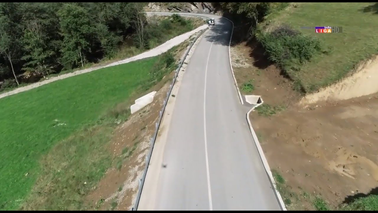 TV Telemark - MEŠTANI SELA DEVIĆI KOD IVANJICE SA RADOŠĆU DOČEKALI ASFALT 27 09 2022