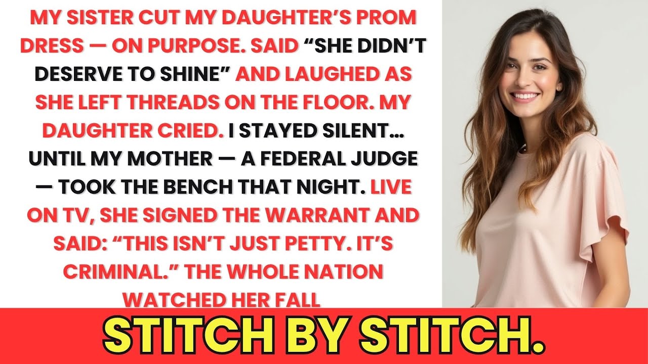 My Sister Cut My Daughter's Prom Dress on Purpose—Then My Federal Judge Mother Issued Her Arrest...