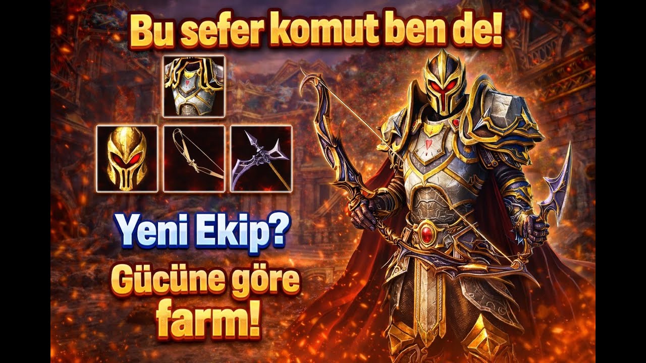 KNİGHT ONLİNE | ŞAKA GİBİ JR | UP DA ŞANSIMIZ YOK | UNİTASS | AGARTHA OKÇU SERİSİ B9.