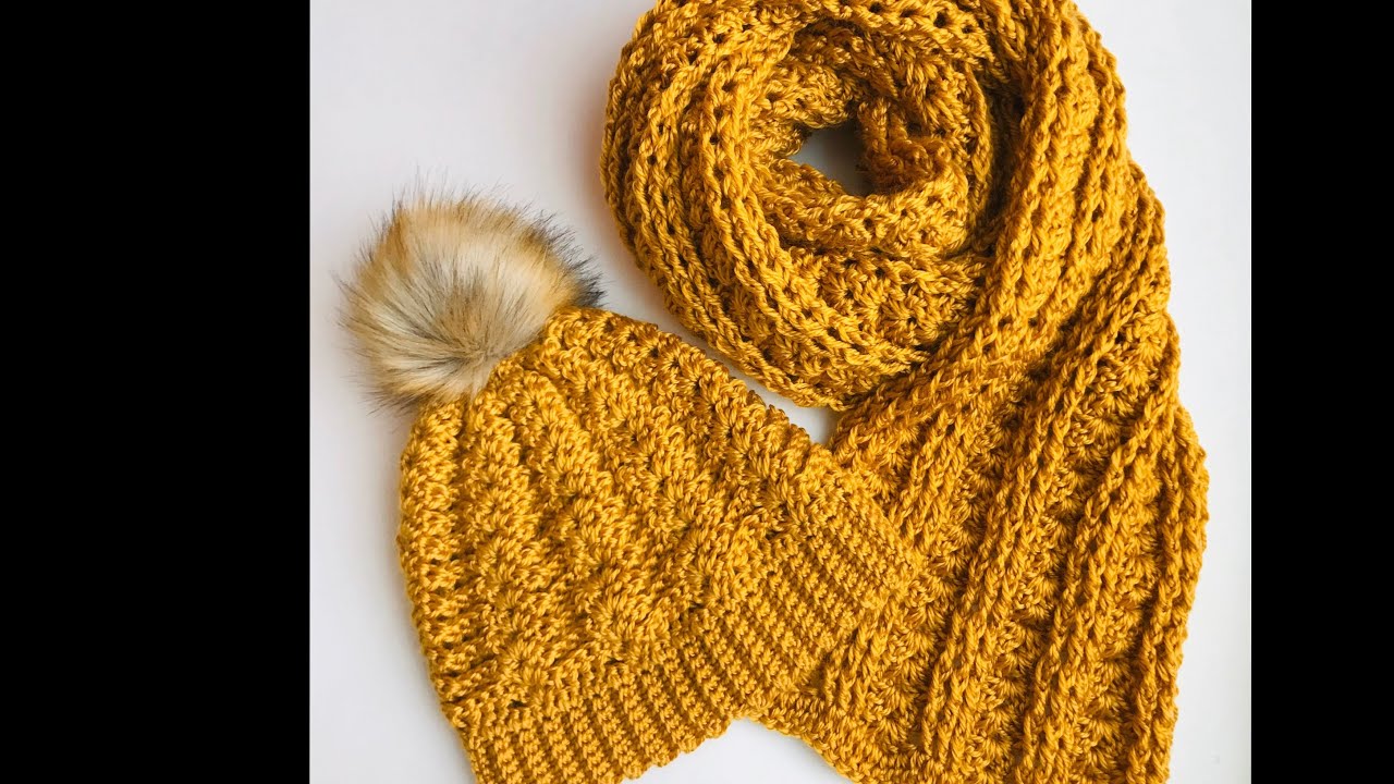 Como tejer a crochet bufanda facil para principiantes - Bufanda a crochet para hombres y mujeres 220