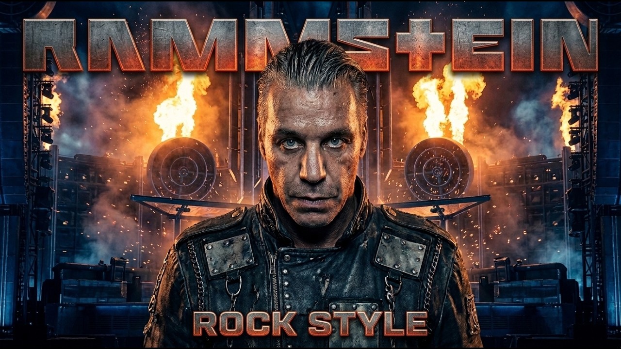 RAMMSTEIN ROCK STYLE 🔥 Dark Industrial Metal Mix | Famous Rammstein Energy