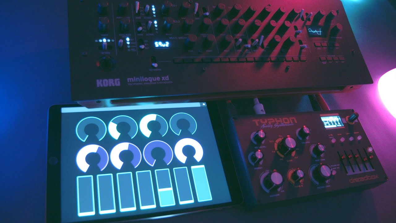 Dreadbox Typhon & Miniogue Xd - Cinematic Performance