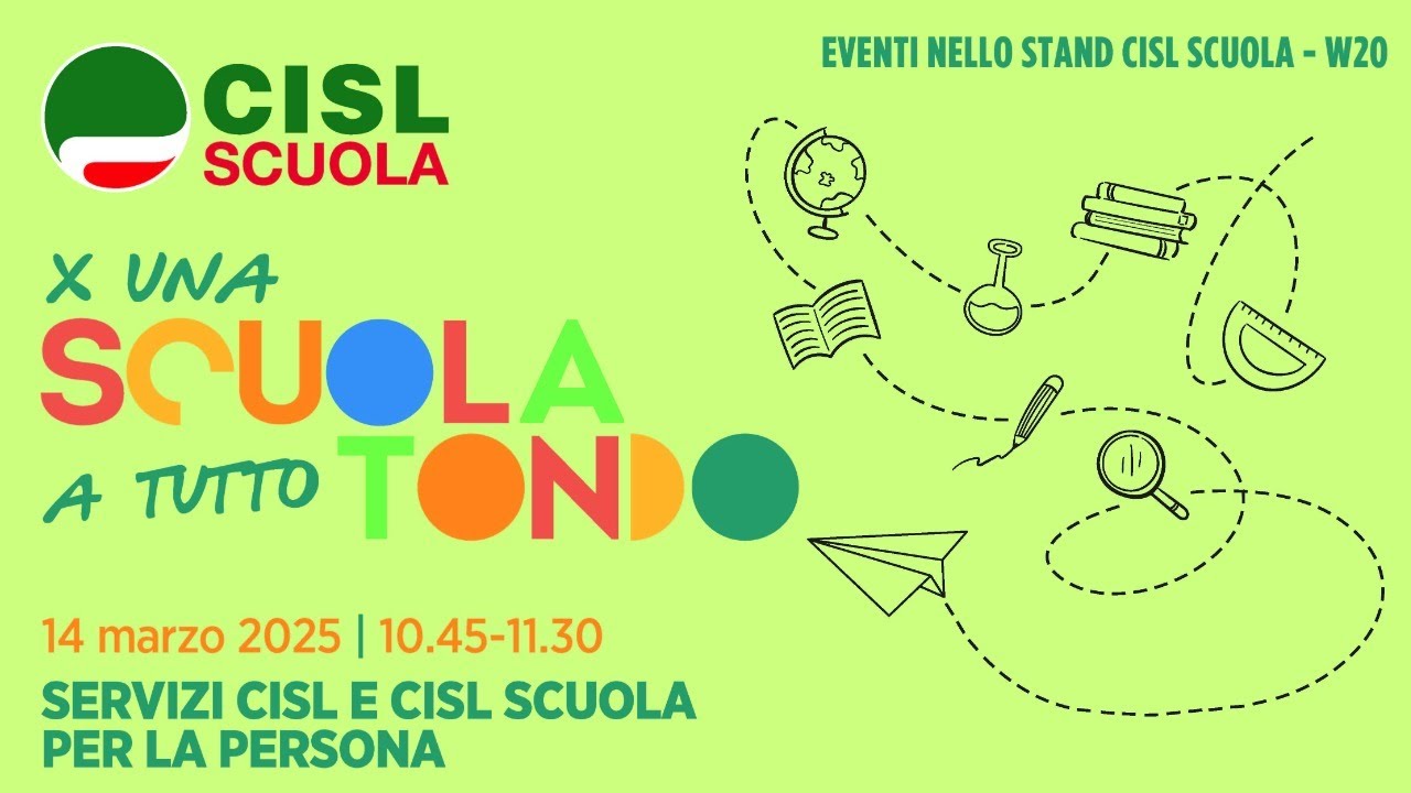 SERVIZI CISL E CISL SCUOLA PER LA PERSONA