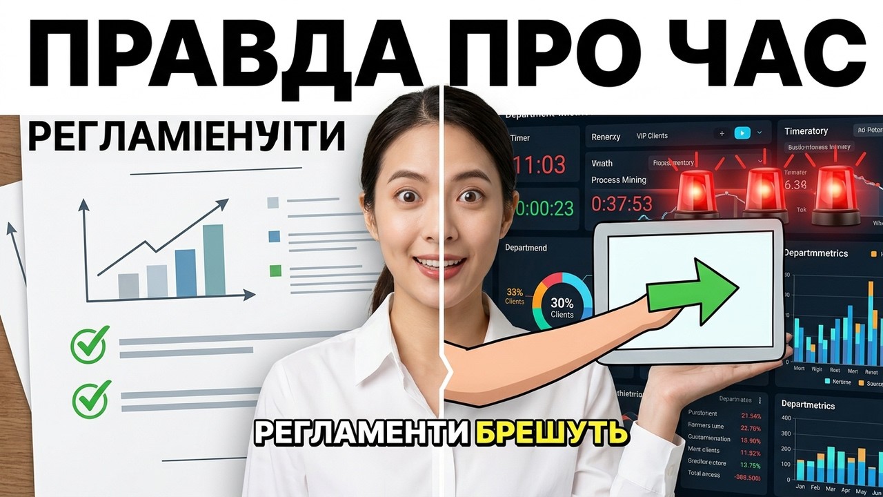 Ваші регламенти брешуть. Що насправді покаже Process Mining