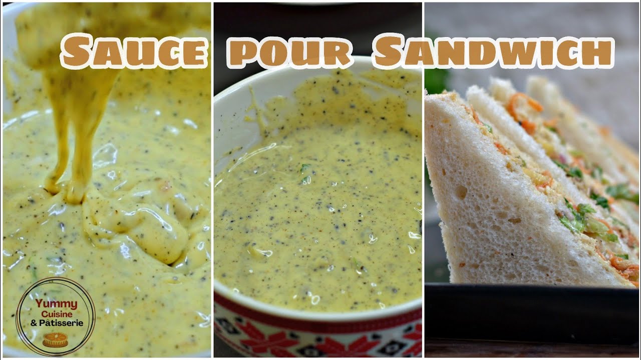 comment je fais ma sauce pour sandwich  en moins de 5 minutes