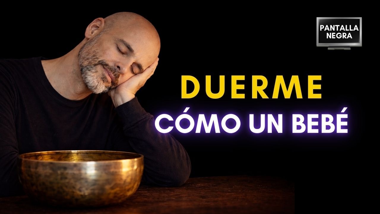 Vence el INSOMNIO hoy: Cuencos Tibetanos Reales (PANTALLA NEGRA)