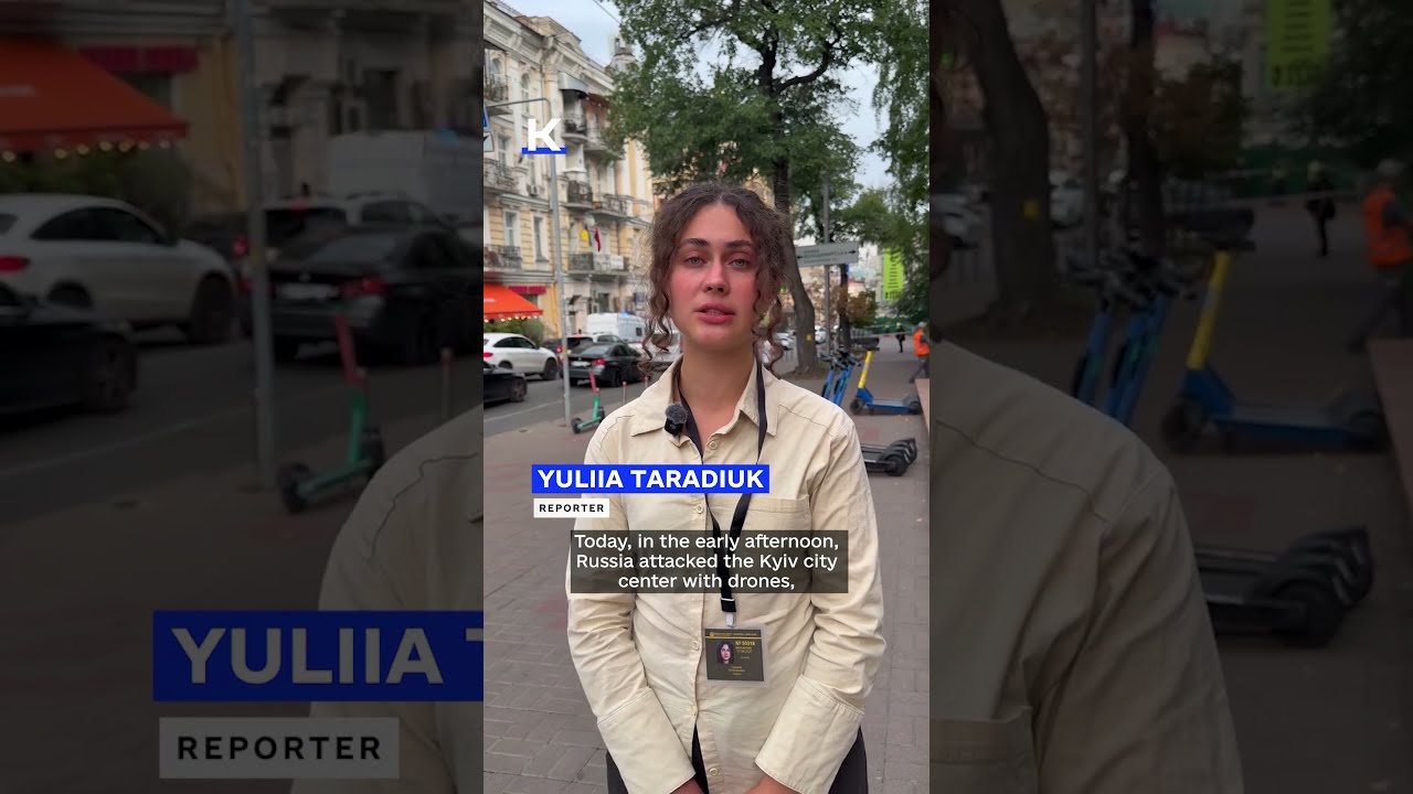 Russian drone strikes SBU headquarters in central Kyiv