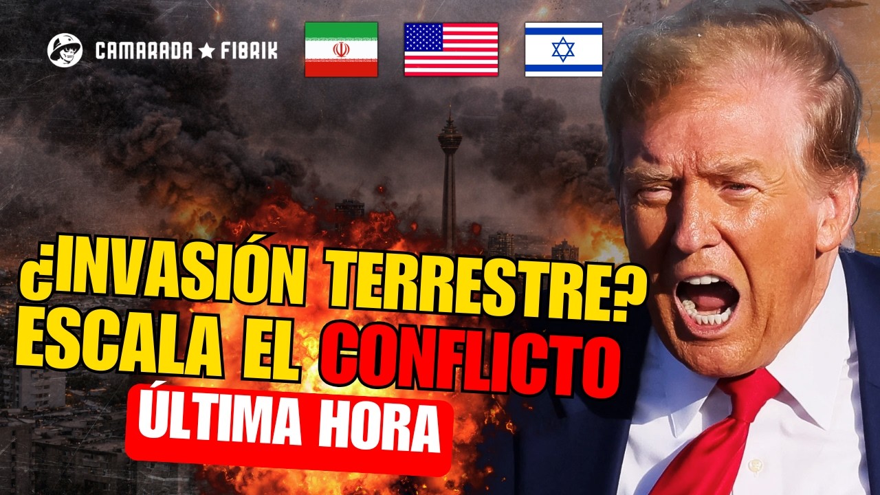 ÚLTIMA HORA: ¿INVASIÓN TERRESTRE CONTRA IRÁN? I E.E. U.U. E ISRAEL INTENSIFICAN ATAQUES EN TODO IRÁN