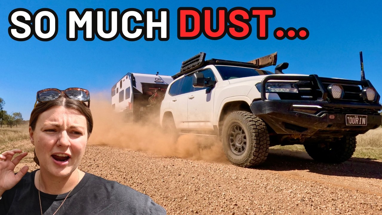 DEALING WITH RELENTLESS DUST… GAWLER RANGES