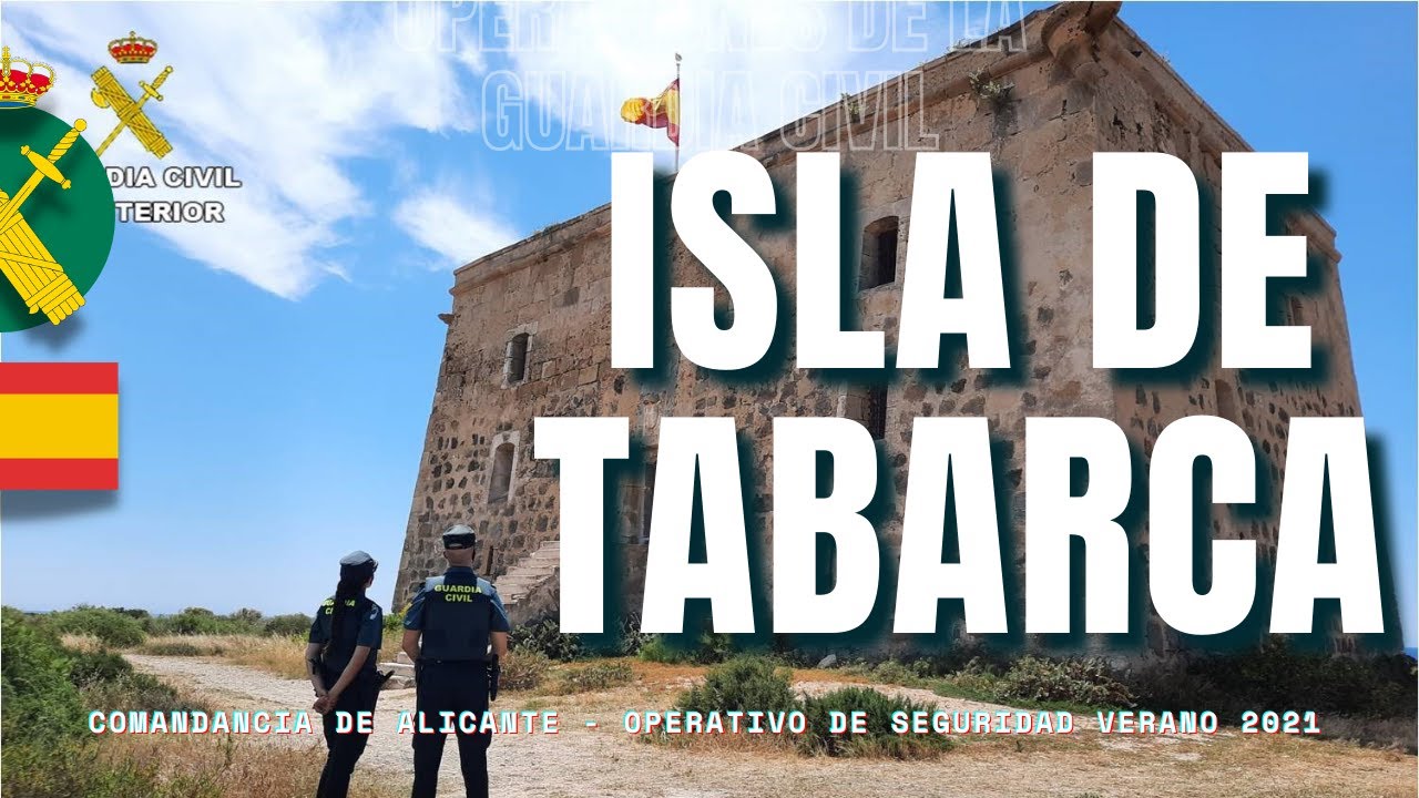 Isla de Tabarca. Operativo de Seguridad verano 2021