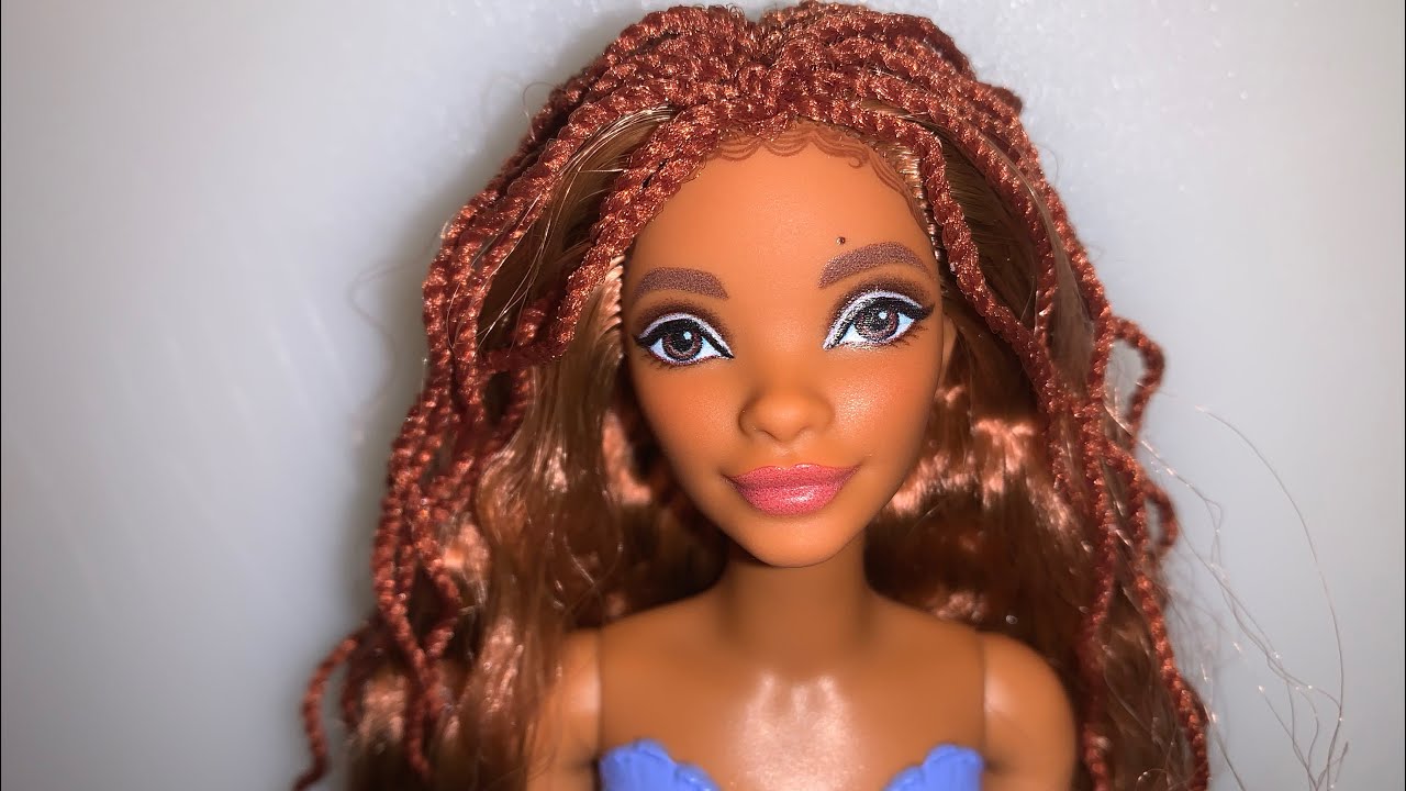 Mattel 2025 Disney Princess live action Little Mermaid Ariel doll unboxing and review!