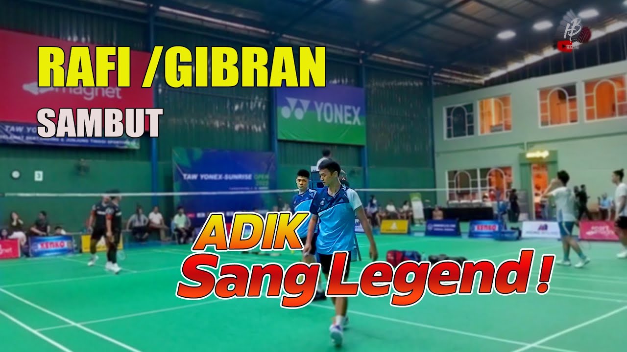 Pasangan Juara PON Sambut Mantan Jebolan Djarum Adik Sang Legend Legend Badminton