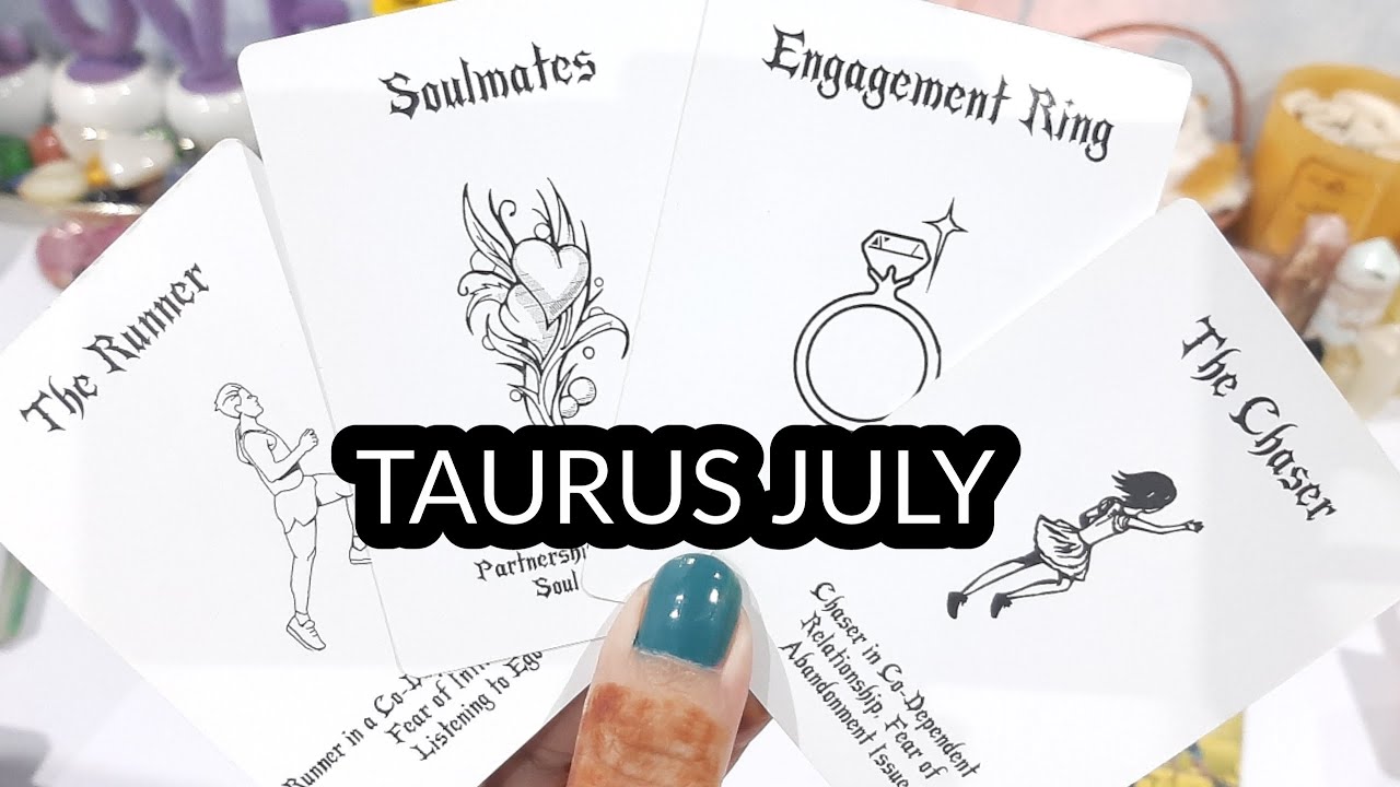 TAURUS ♉ JULY ~ END OF RUNNER CHASER 🏃 COMING TOGETHER💃THIS IS YOUR SOULMATE ❤️