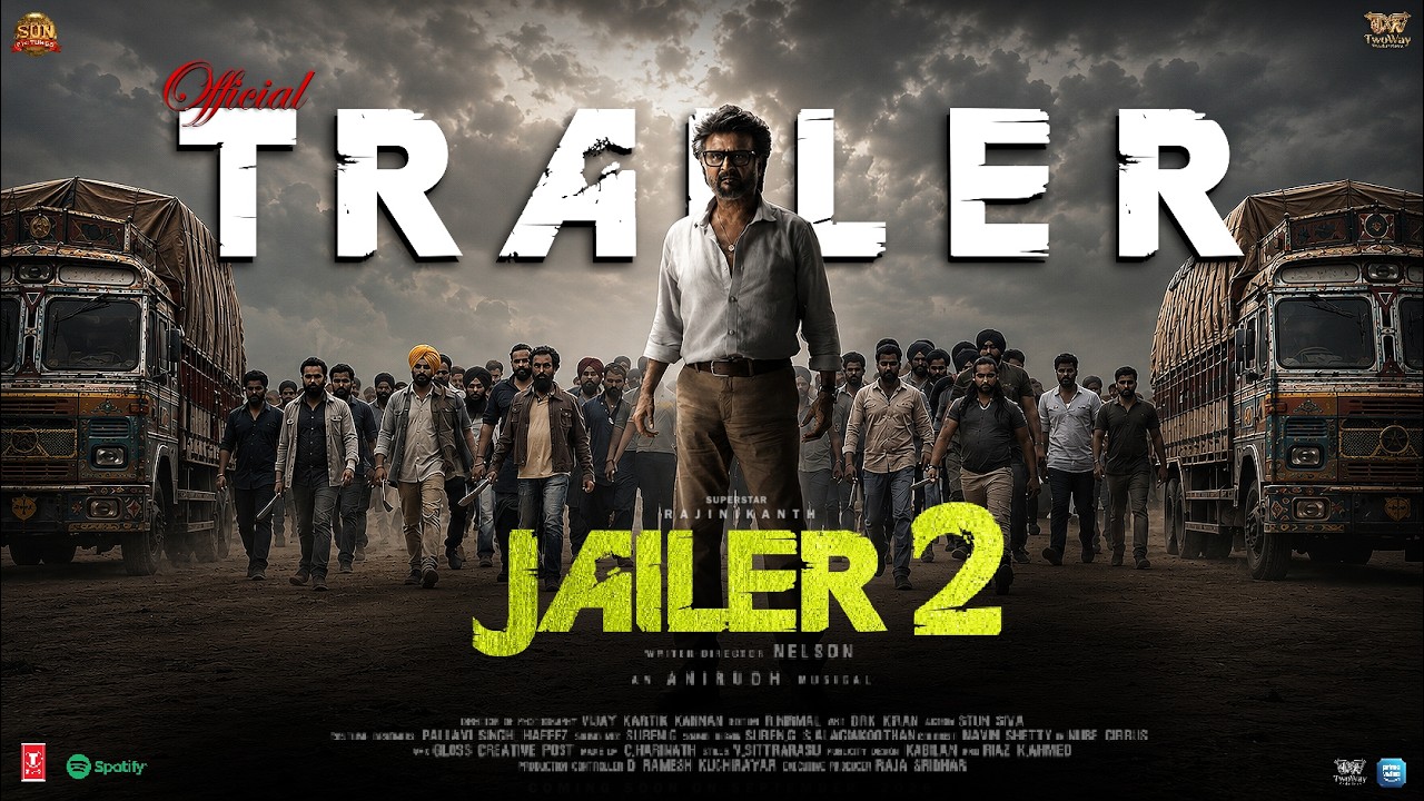 JAILER 2 - Official Trailer | Superstar Rajinikanth | SJ Suryah | Anirudh | Nelson #rajini  #jailer