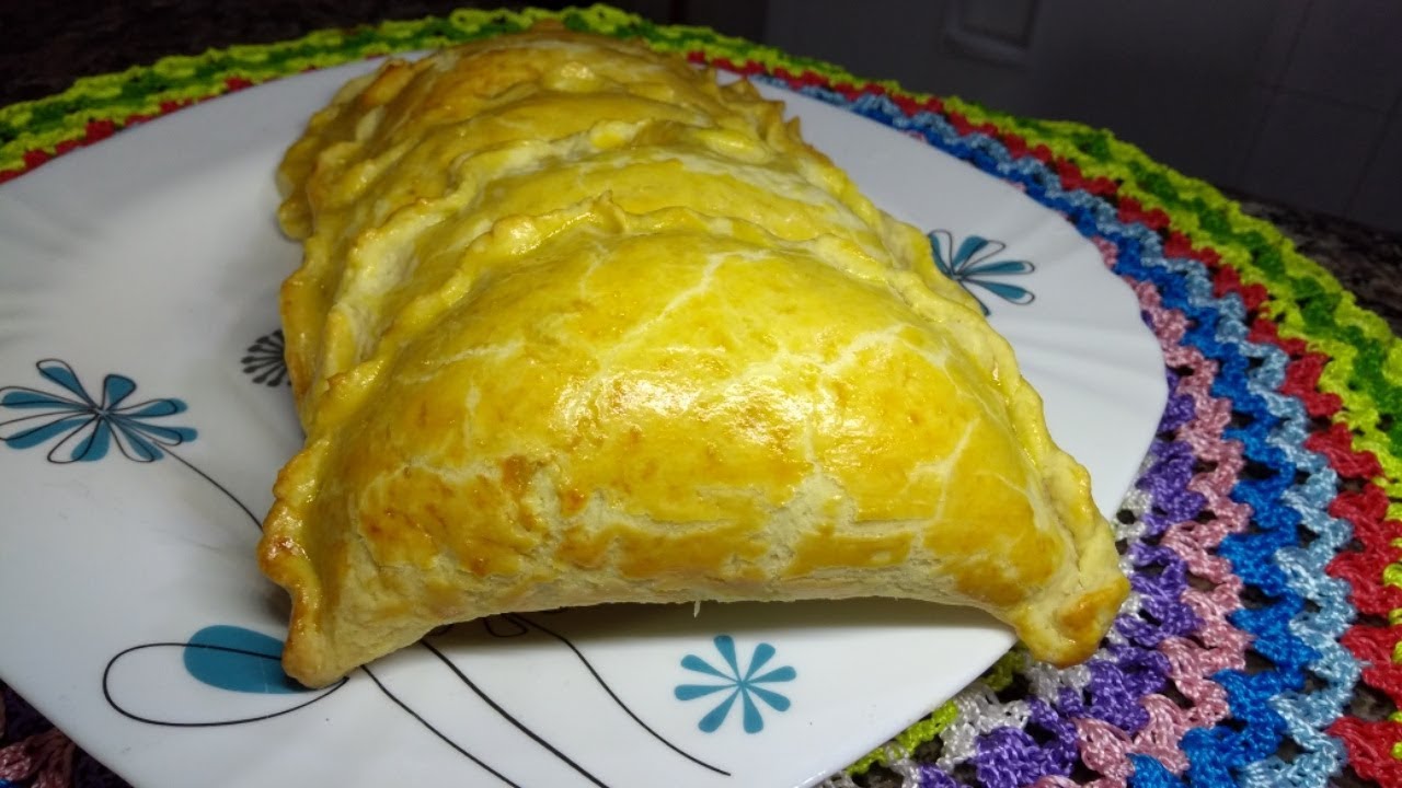 COMO FAZER PASTEL DE FORNO COM MASSA DE BATATA ,SABOROSO E CROCANTE
