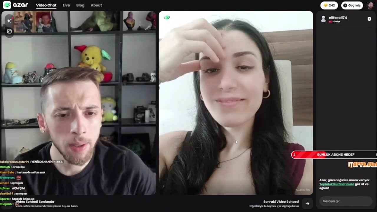 BARIŞ YTB TROLL G&Ouml;R&Uuml;NT&Uuml;L&Uuml; SOHBET MAKARA
