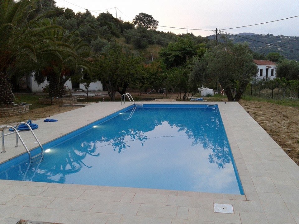 Πισίνα με μεμβράνη σε 18 μέρες στη Σκόπελο by www.piscinity.gr