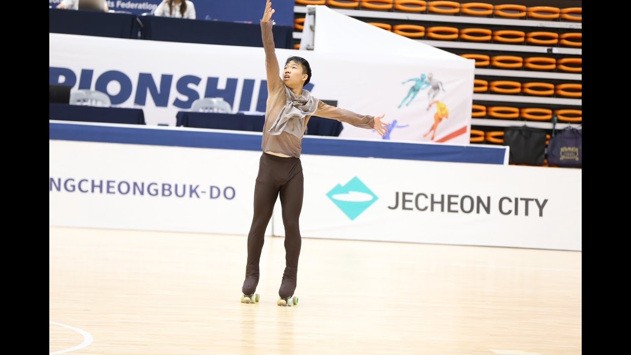 20th Asian Roller Skating Championship Artistic- Senior Free Man Long Program- LIN YI-HSUEH