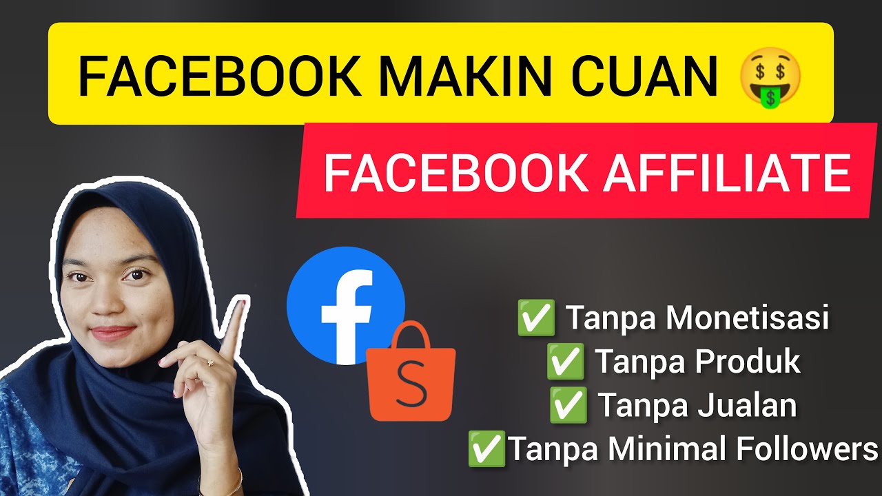 FACEBOOK AFFILIATE 2025 ➡️ CARA MENGHASILKAN UANG DARI FB PRO TANPA MONETISASI