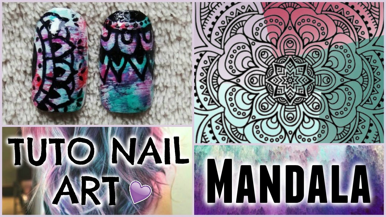 Nail Art : Mandala !