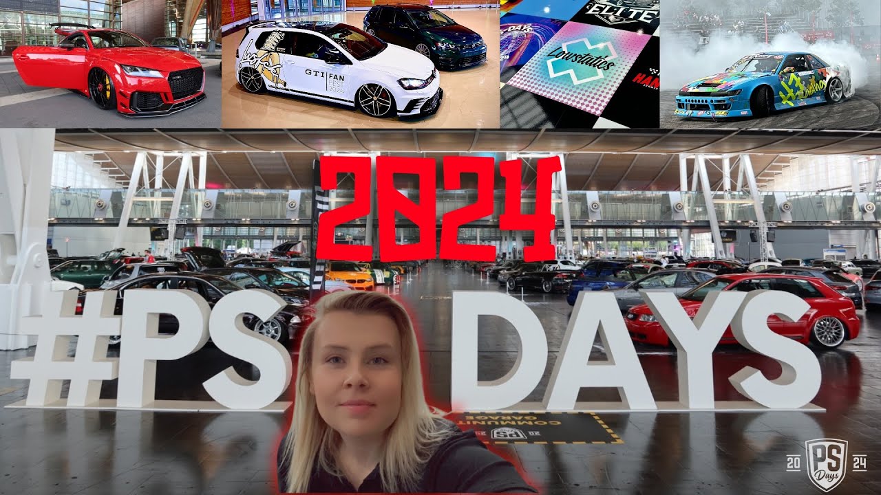 3Tage PS Days 2024 als Aussteller😁| Full-Aftermovie + Impressionen *L8Night Showstrecke+Driftstrecke