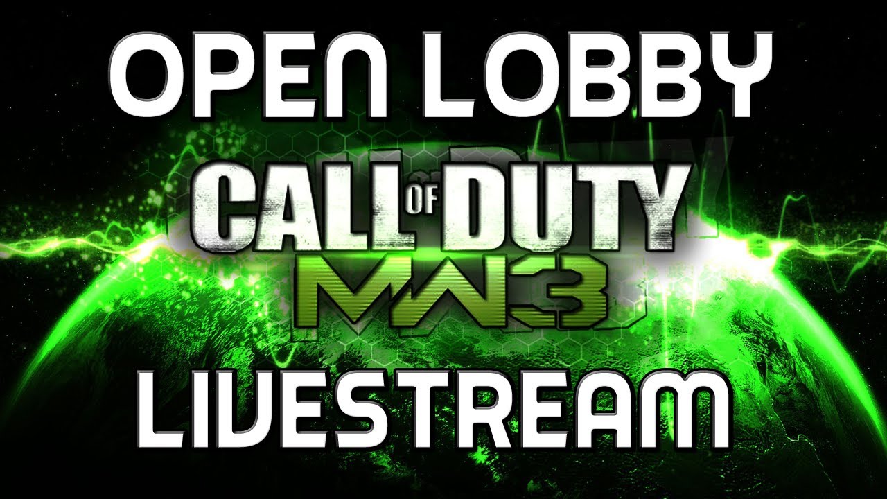 MW3: Open Lobby Livestream!