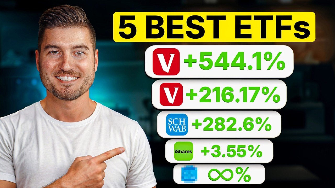 ЕДИНСТВЕННЫЕ 5 ETF, которые вам когда-либо понадобятся (держать ВЕЧНО)