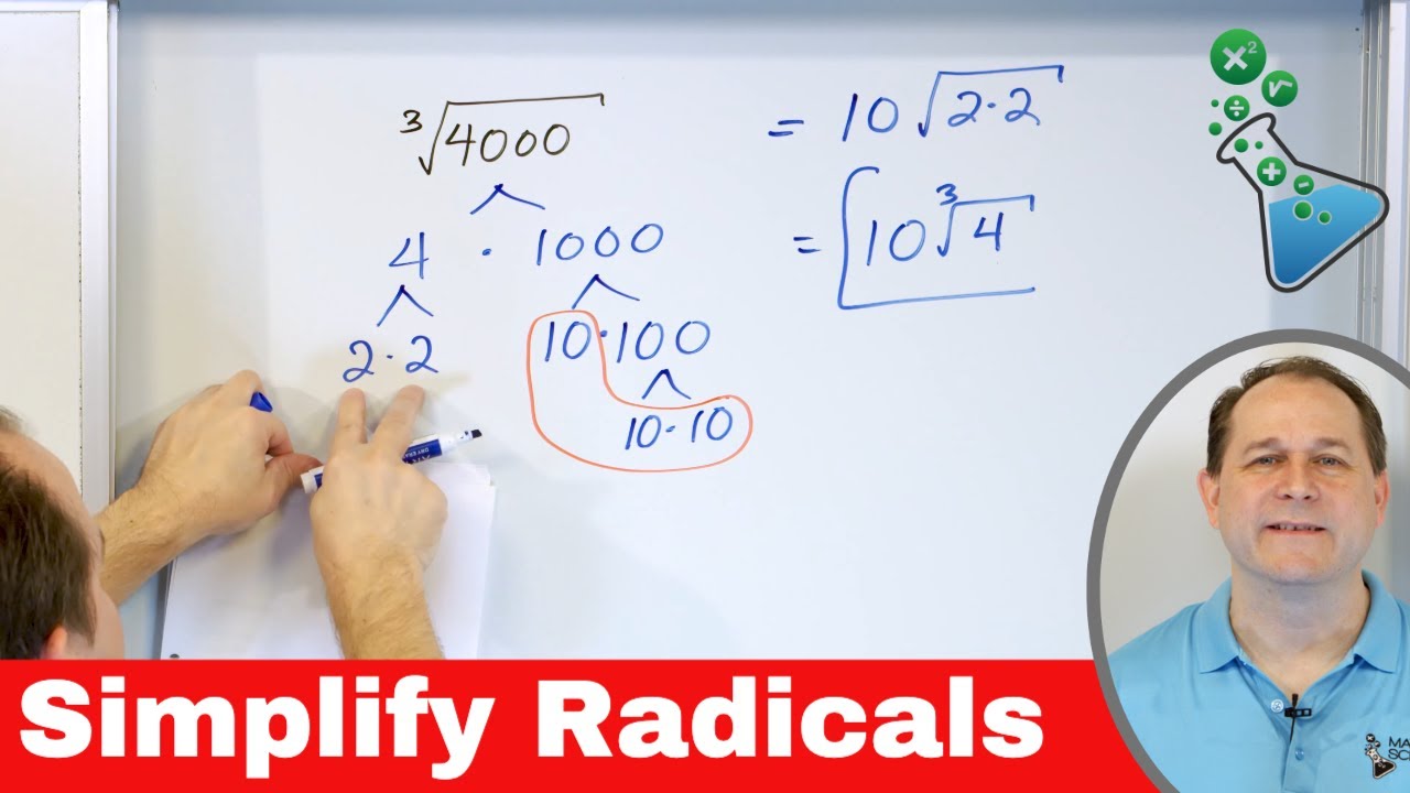 Simplify Square Roots & Radicals with a Factor Tree