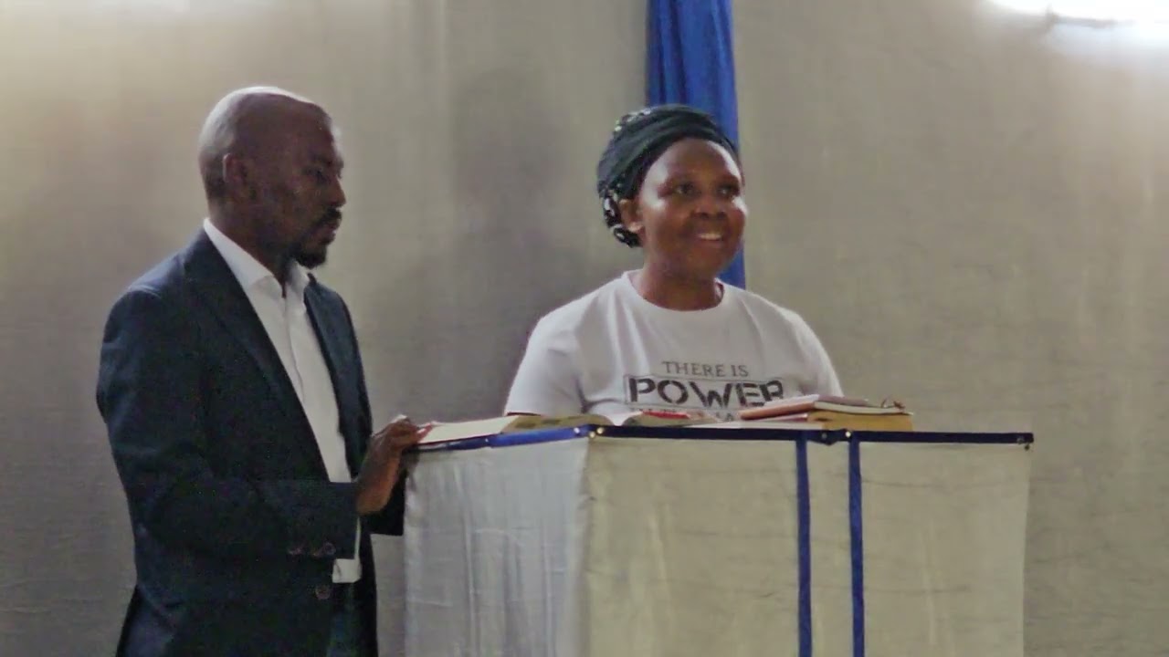 Mr and Mrs Rakgalakane Motivation Speech