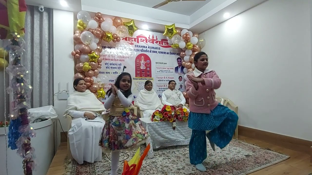 Cultural Performance by Aaishu on the occasion of Maha Shivratri at Brahmna Kumaris, Sector 51, GGN