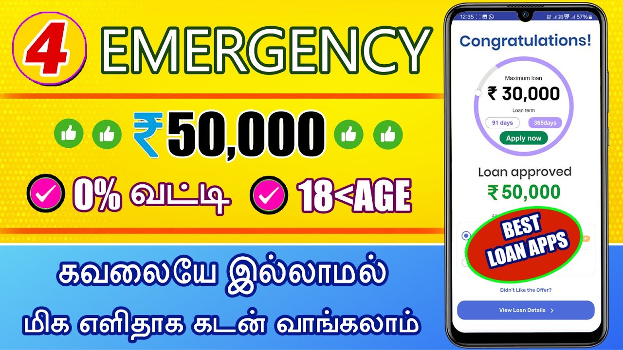 TOP 3 - Loan Apps Offering 0% Interest Credit Line in India (2025) - Loan App Tamil - Fast Approval