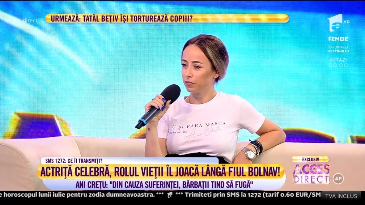 Actrița Ani Creţu ascunde o dramă greu de imaginat! 13 ani de chin, ca să fie mamă!
