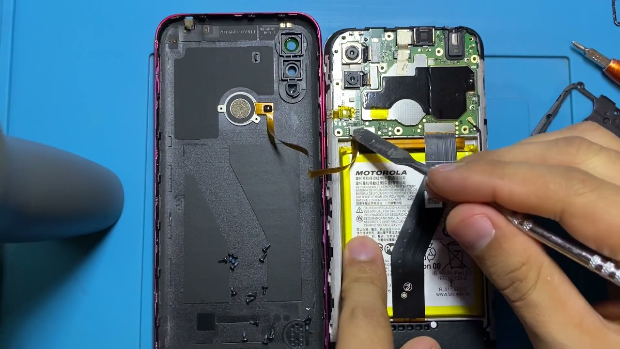 Como desarmar Moto E6s
