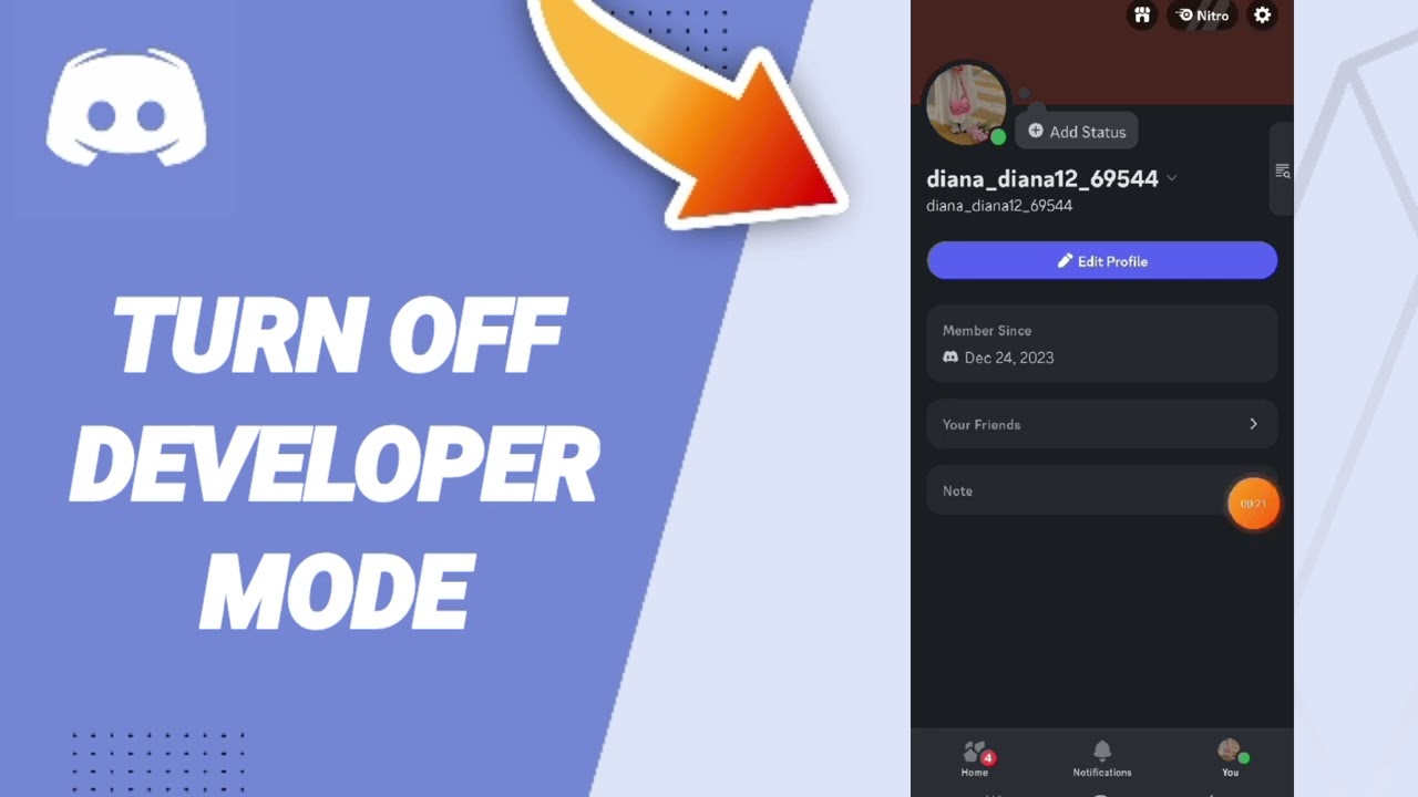 How To Turn Off Developer Mode On Discord App 2025