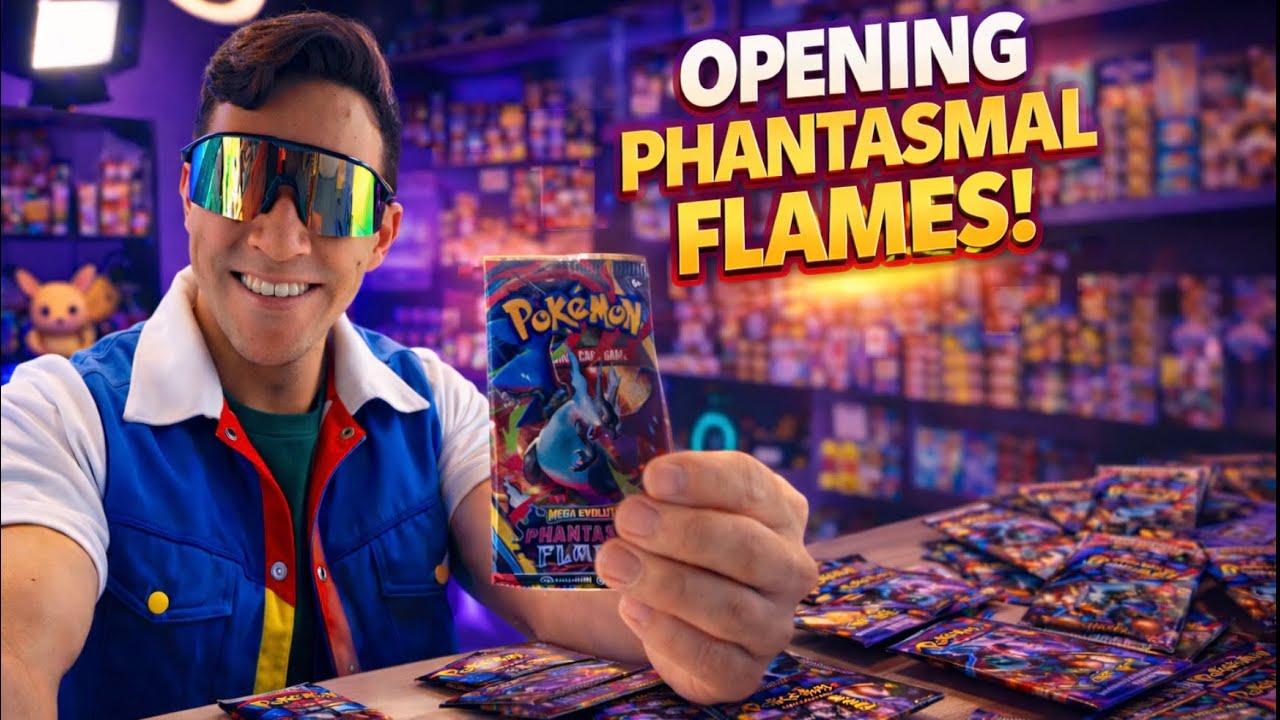 Phantasma Flames Booster Pack Opening… INSANE Pulls?! 