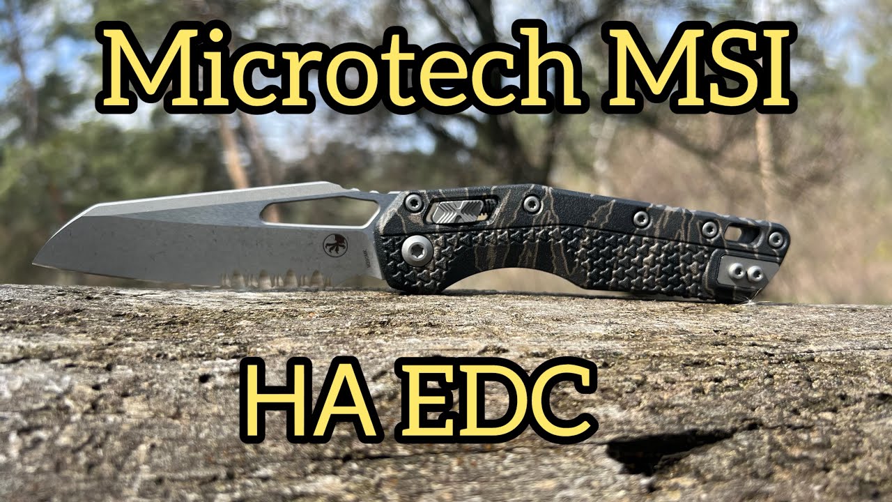 Microtech MSI на кармане